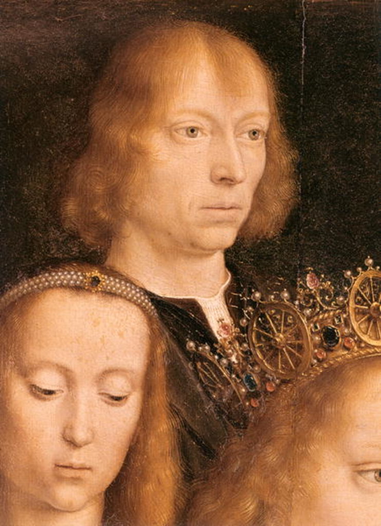 Detail of Self Portrait, c.1509 by Gerard David
