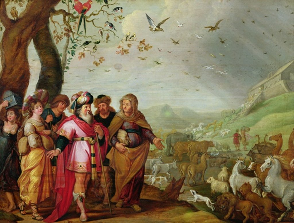 Detail of Noah's Ark by Hans III Jordaens