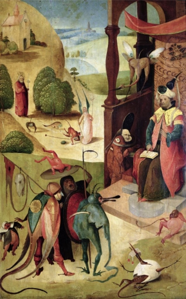 Detail of St.James and the Magician by Hieronymus Bosch