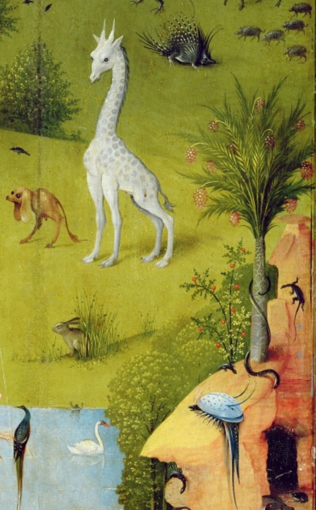 Detail of The Garden of Earthly Delights, 1490-1500 by Hieronymus Bosch