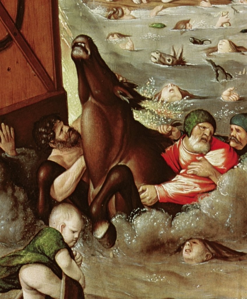 Detail of The Flood, 1516 by Hans Baldung Grien