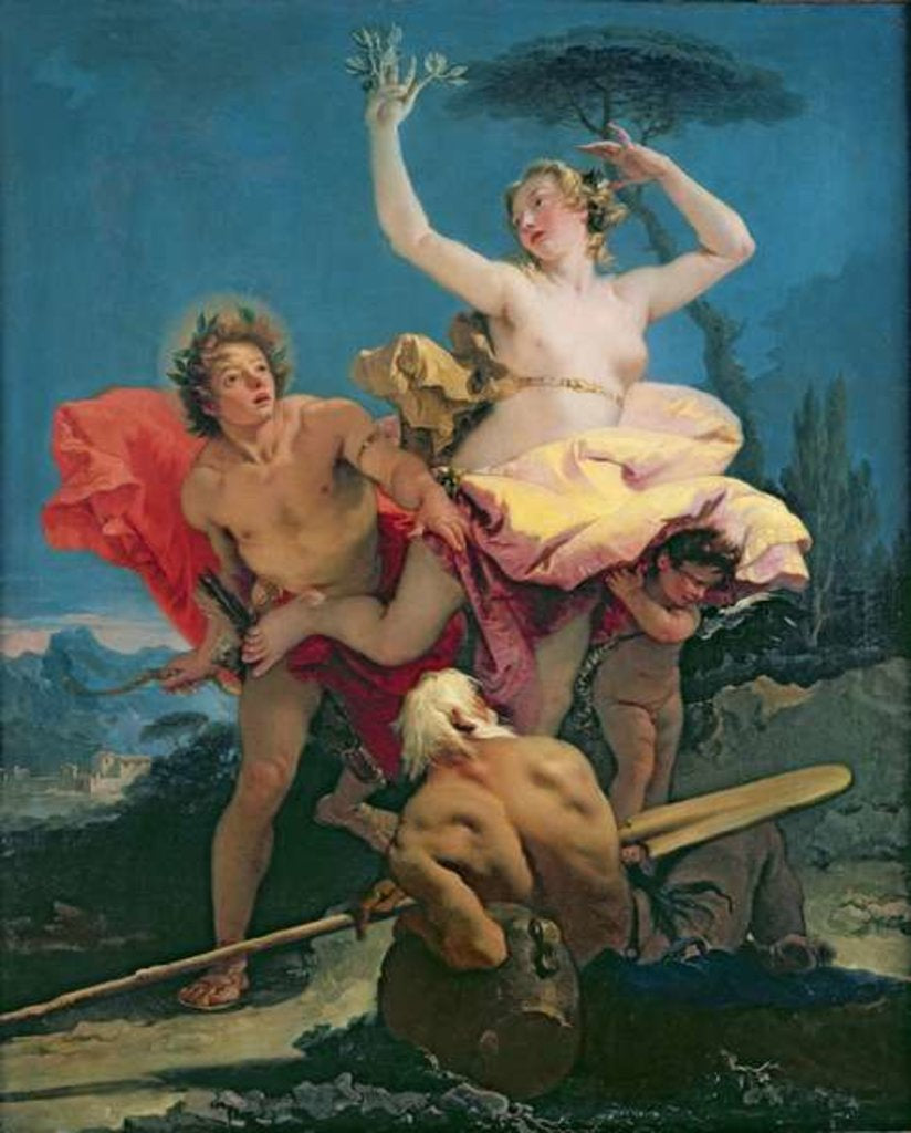 Detail of Apollo and Daphne, c.1743-44 by Giovanni Battista Tiepolo