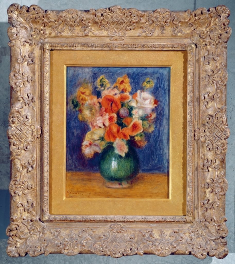 Detail of Bouquet, c.1900 by Pierre Auguste Renoir