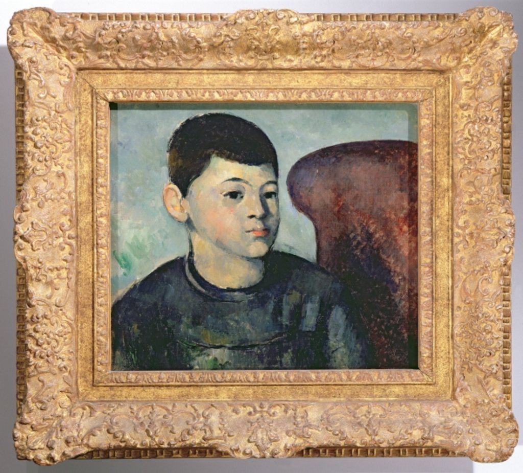 Detail of Portrait of the artist's son, 1881-82 by Paul Cezanne