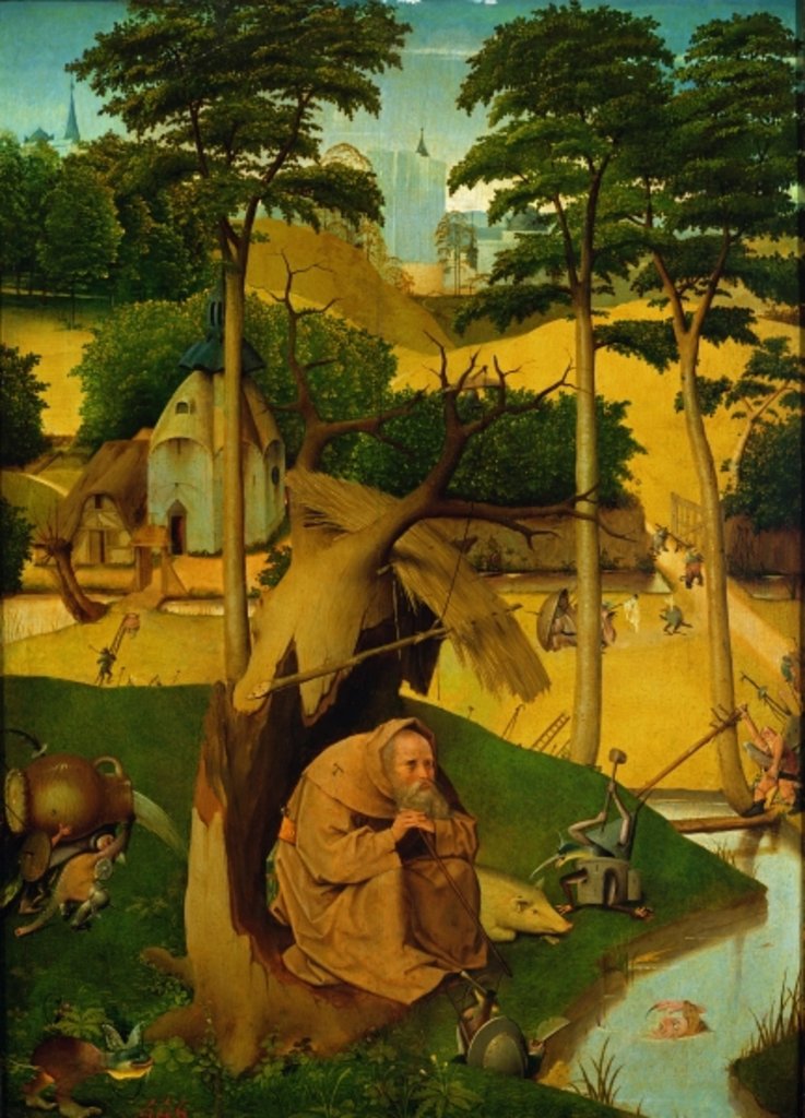 Detail of Temptation of St. Anthony, 1490 by Hieronymus Bosch