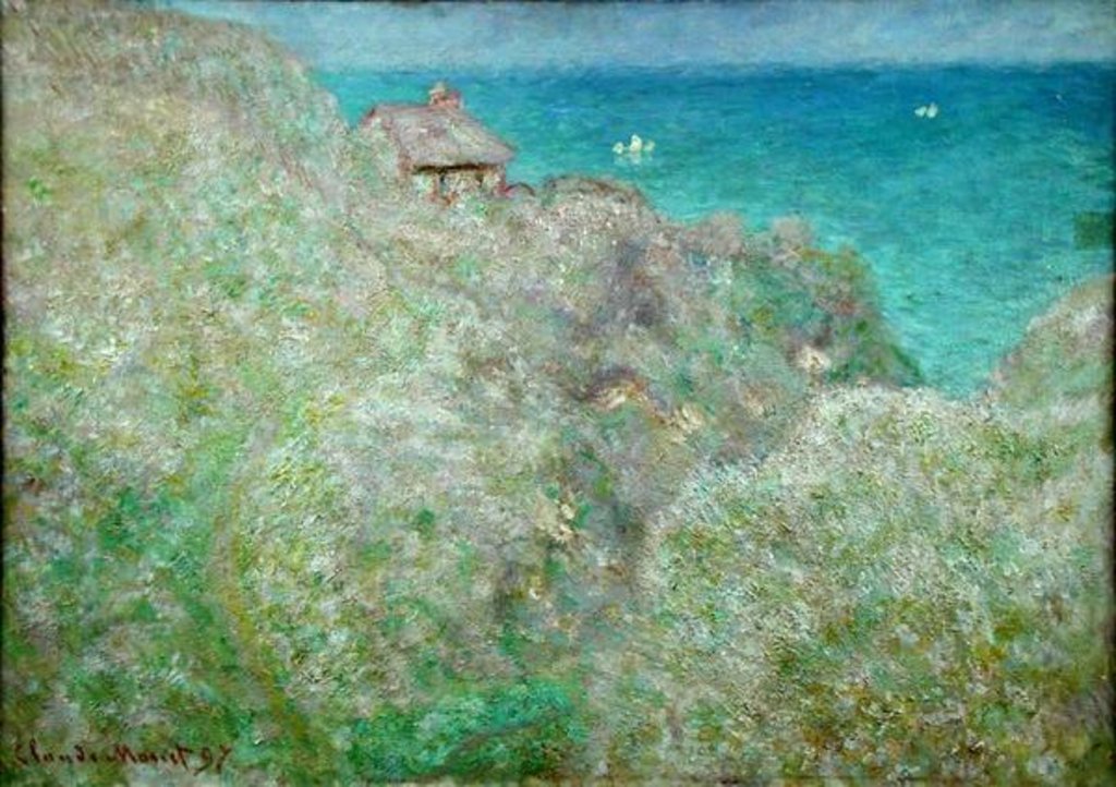 Detail of Cliffs at Varengeville, 1897 by Claude Monet