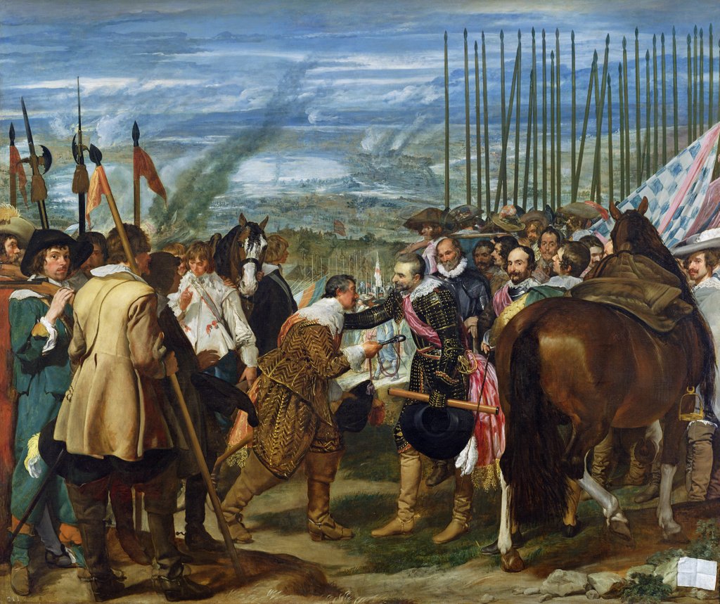 Detail of The Surrender of Breda, 1625, c.1635 by Diego Rodriguez de Silva y Velazquez