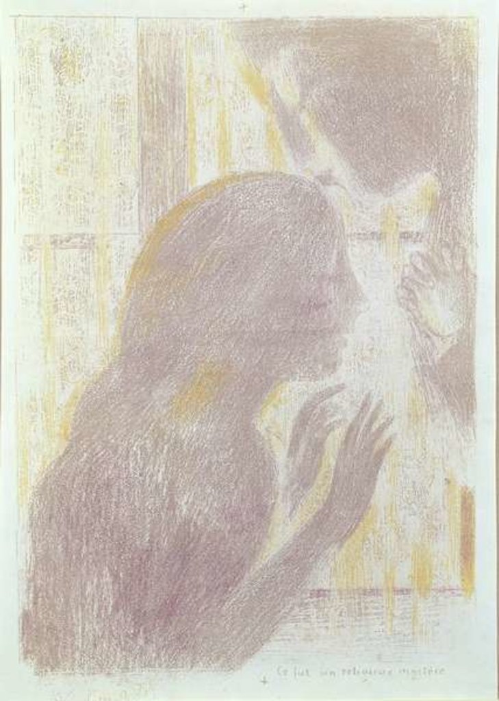 Detail of It was a religious mystery by Maurice Denis