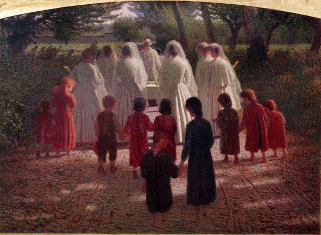 Detail of The Dead Child, 1896-1902 by Giuseppe Pellizza da Volpedo