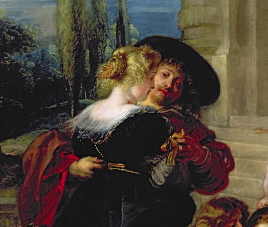 Detail of The Garden of Love, c.1630-32 by Peter Paul Rubens
