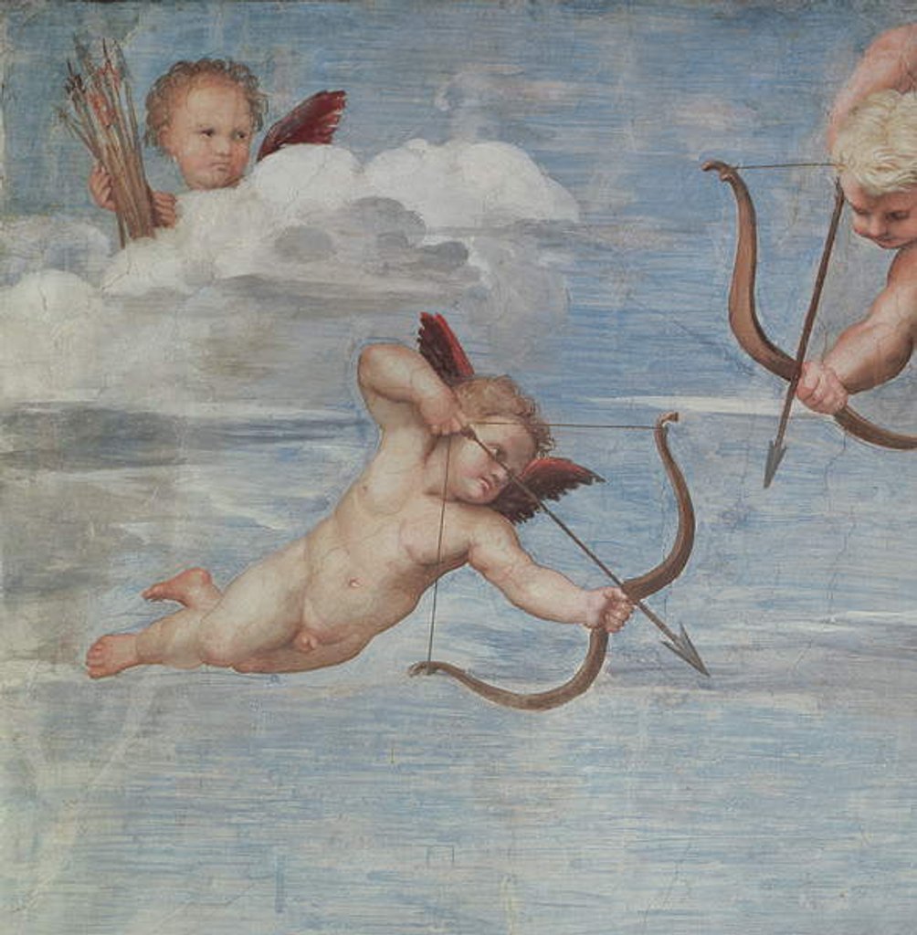 Detail of The Triumph of Galatea, 1512-14 by Raphael (1483-1520)