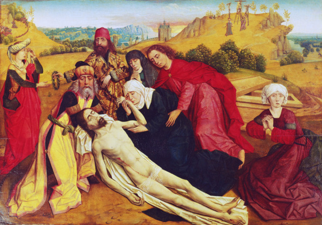 Detail of The Deposition by Dirck Bouts