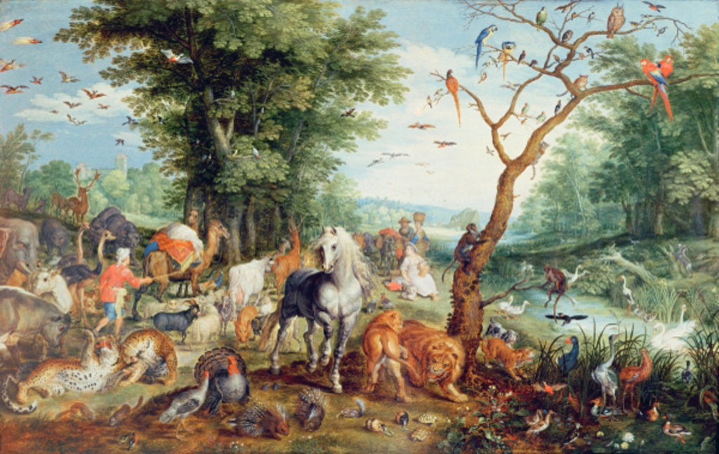 Detail of Noah's Ark by Jan Snellinck