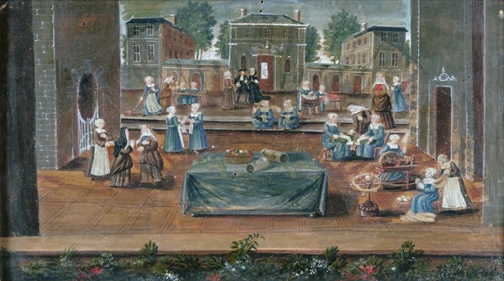 Detail of La Maison de Saint-Cyr by French School