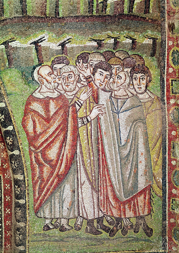 Detail of The Hebrew People by Byzantine School