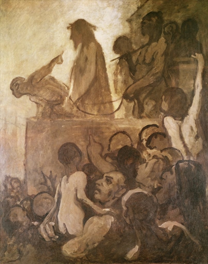 Detail of Ecce Homo, c.1848-52 by Honore Daumier