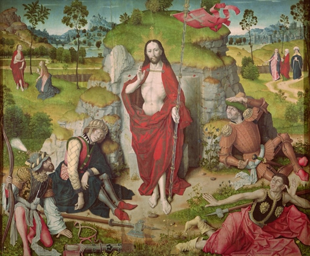Detail of The Resurrection of Christ, c.1480 by Dirck Bouts