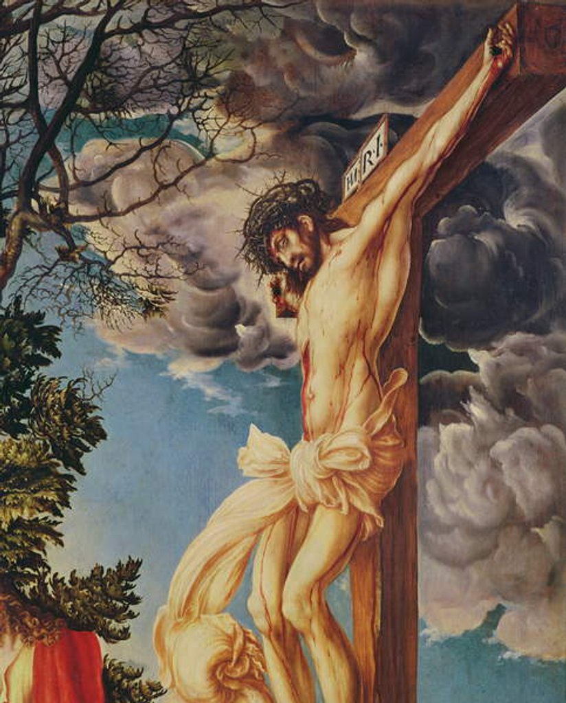 Detail of Detail of The Crucifixion, 1503 by Lucas the Elder Cranach