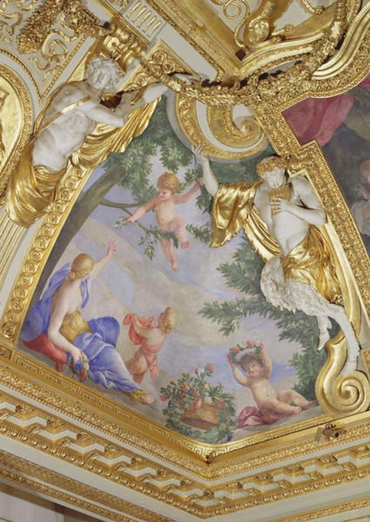 Detail of Allegory of Spring, 1655-58 by Giovanni Francesco Romanelli