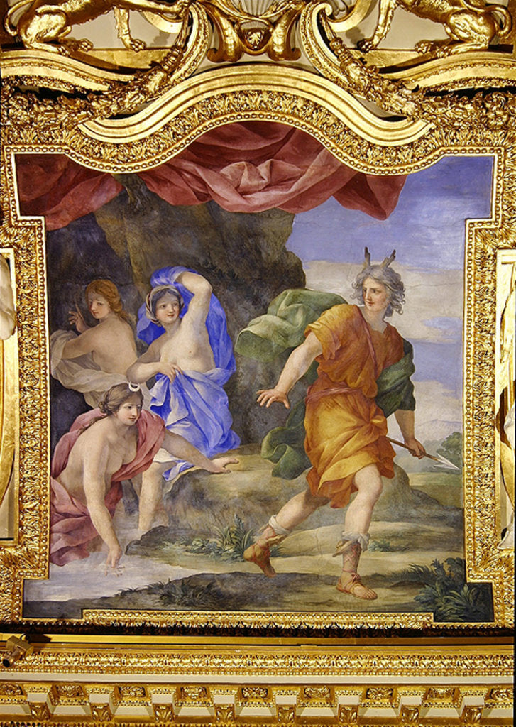 Detail of Diana and Actaeon, 1655-58 by Giovanni Francesco (1610-62) Romanelli
