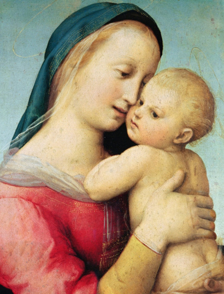 Detail of Detail of the 'Tempi' Madonna, 1508 by Raphael