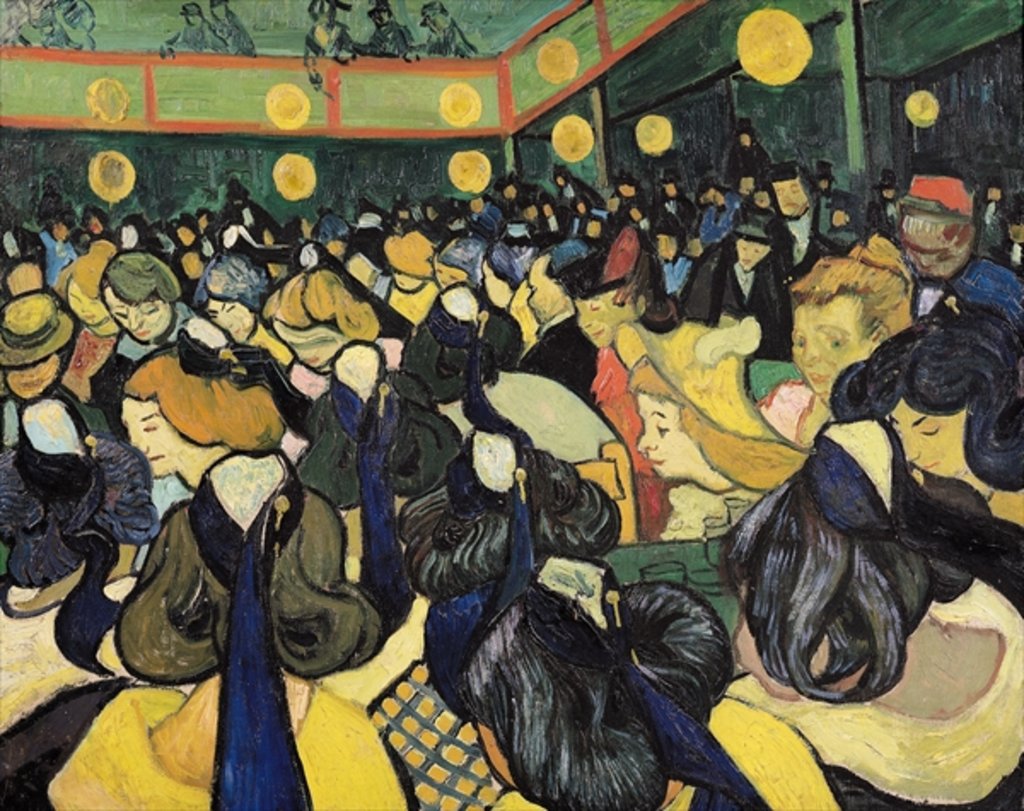 Detail of The Dance Hall at Arles, 1888 by Vincent van Gogh