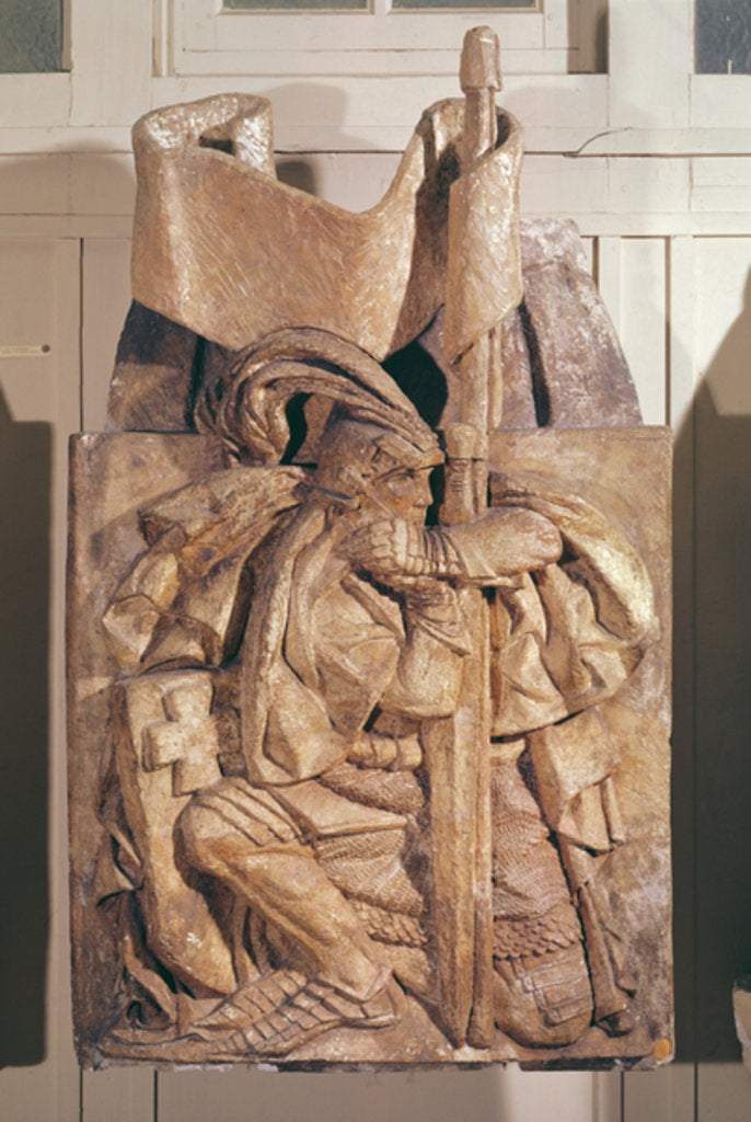 Detail of Wallenrod by Emile-Antoine Bourdelle