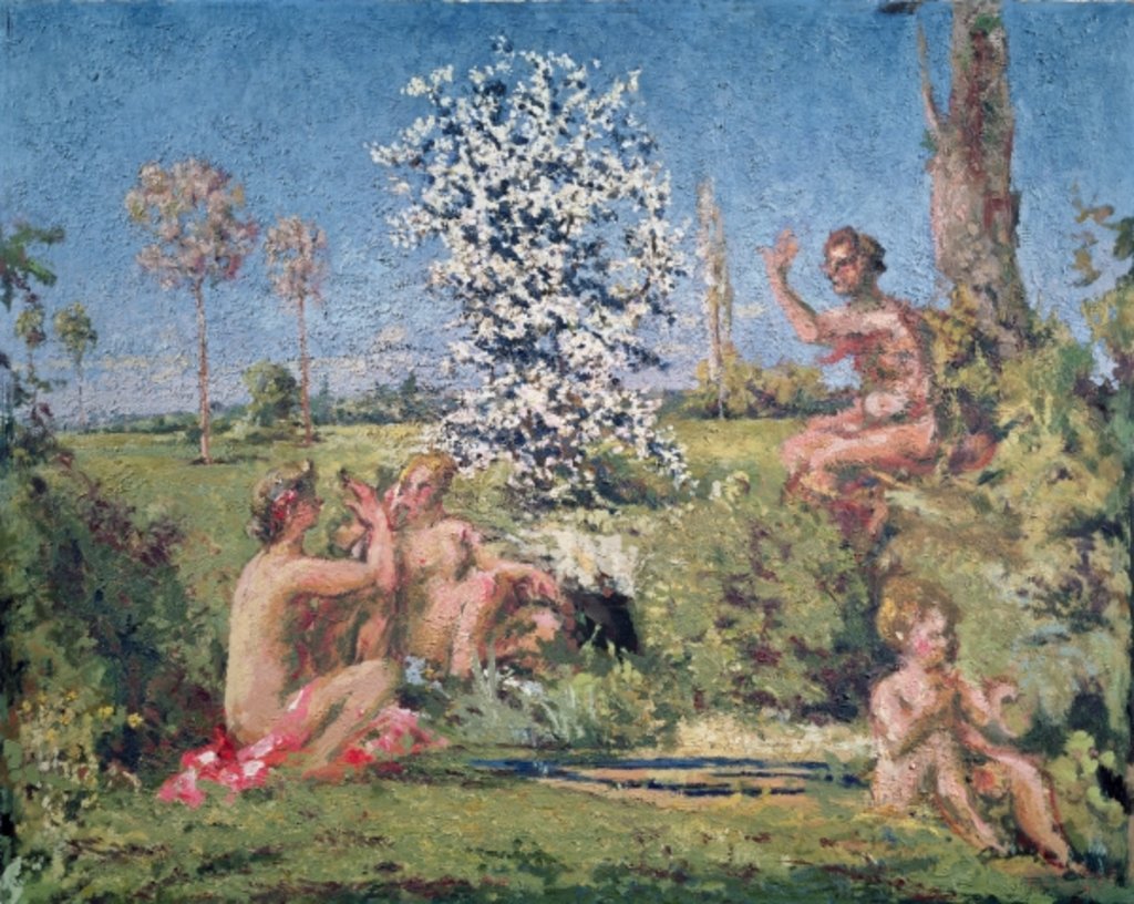 Detail of Spring by Ker Xavier Roussel