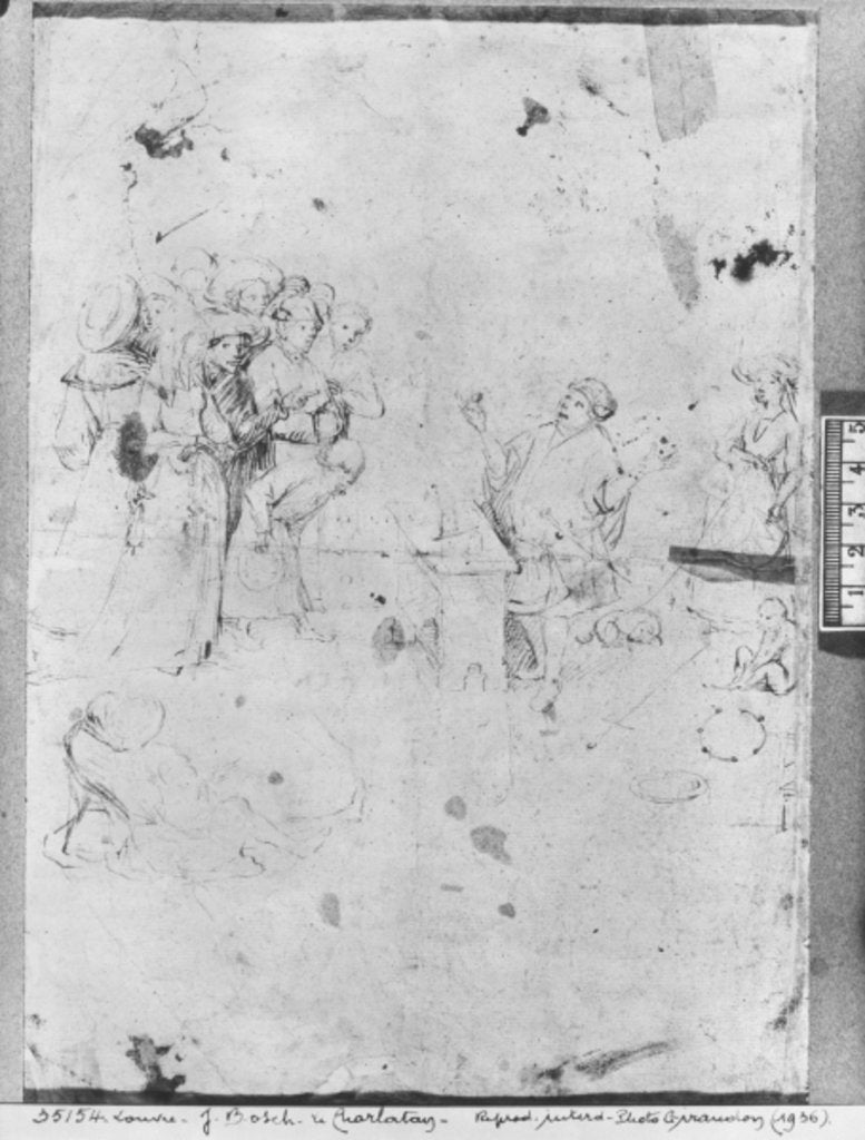 Detail of The Conjuror by Hieronymus Bosch