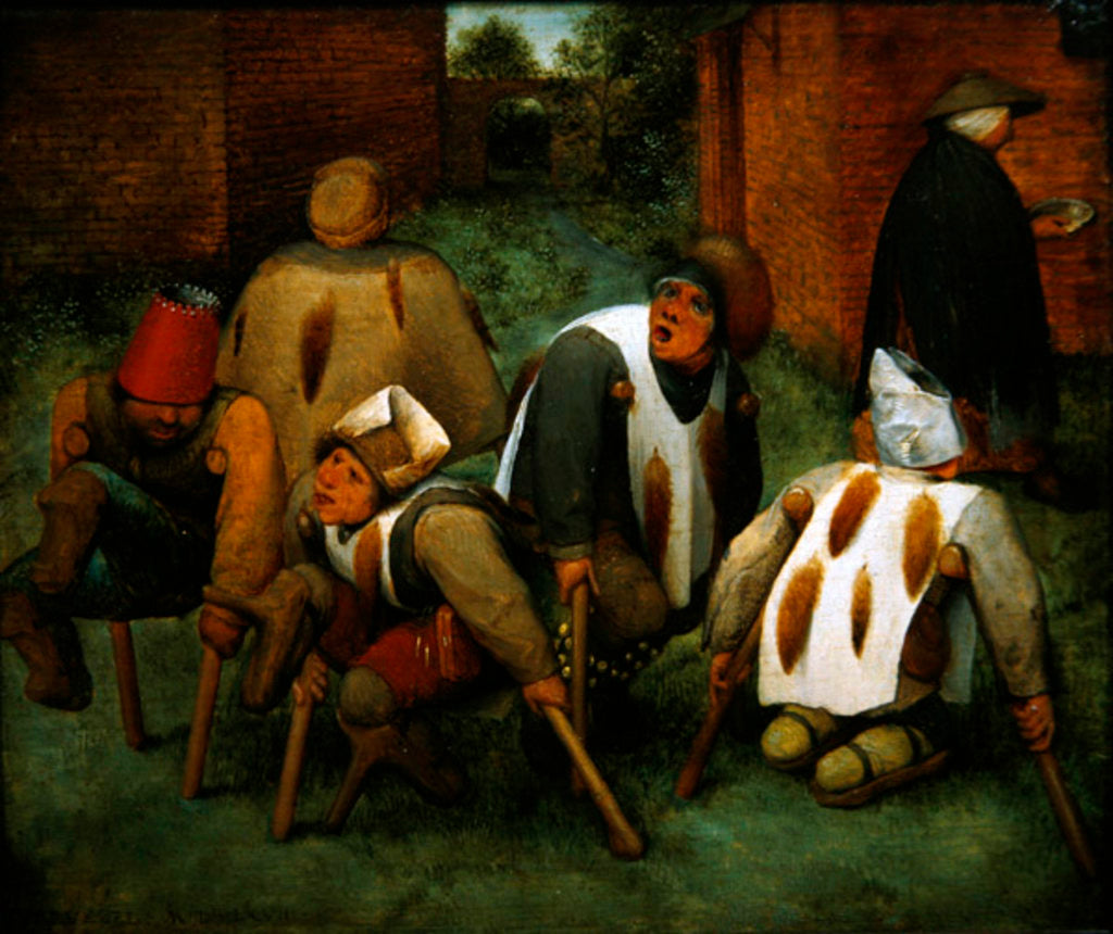 Detail of The Beggars, 1568 by Pieter the Elder Bruegel