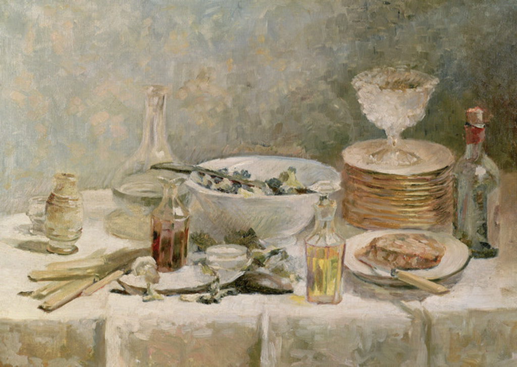 Detail of Still Life with Salad, c.1887-88 by Edouard Vuillard