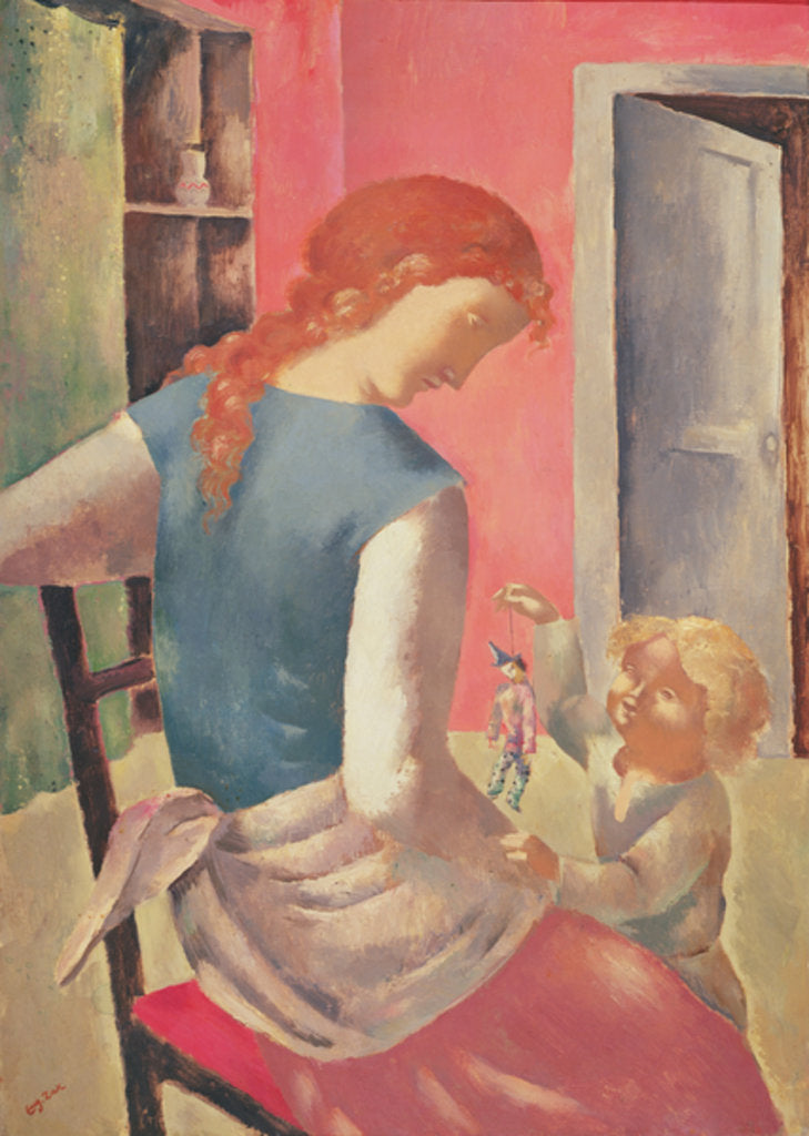 Detail of Mother and Child by Eugene Zak