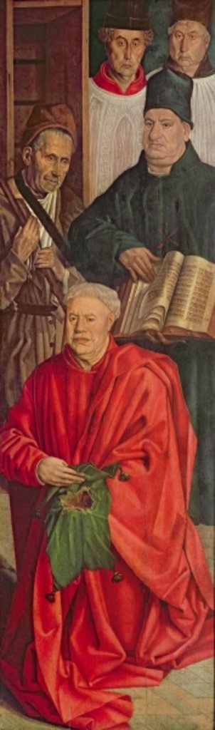 Detail of Panel of the Relics by Nuno Goncalves or Gonzalvez