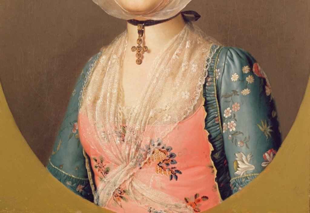 Detail of The Arlesienne by Antoine Raspal
