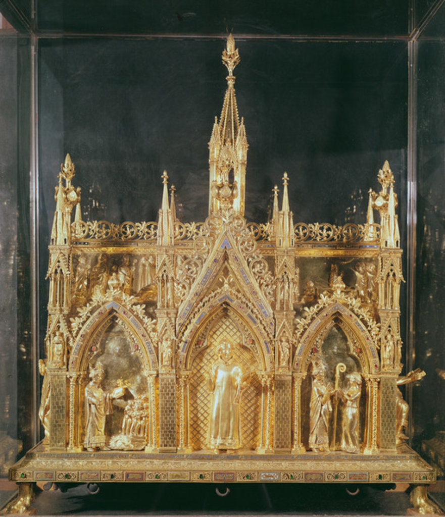 Detail of Reliquary of Saint Taurin by French School