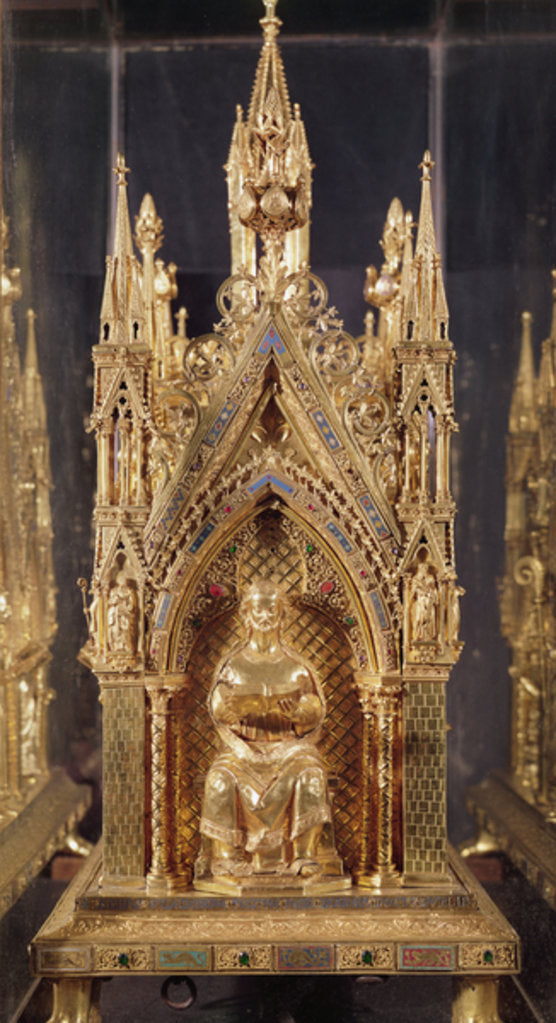 Detail of Seated figure of Christ by French School