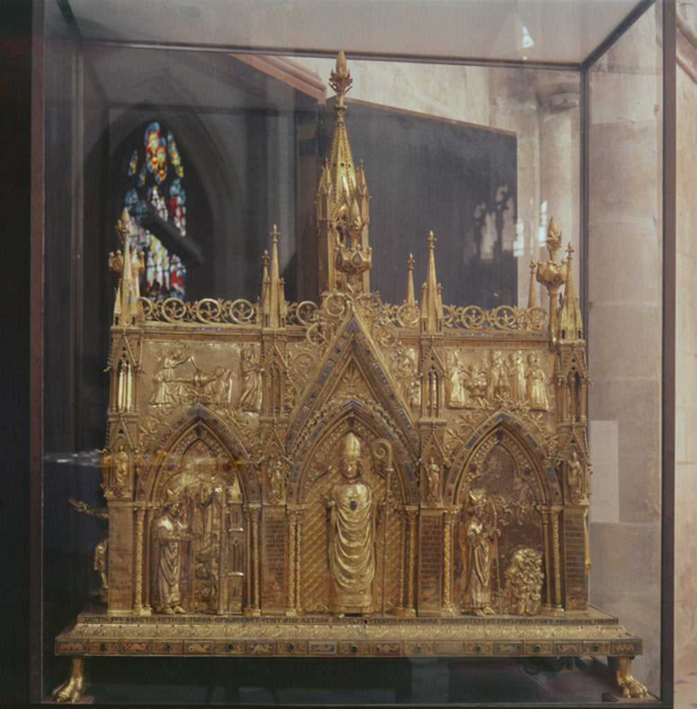 Detail of Reliquary of Saint Taurin by French School