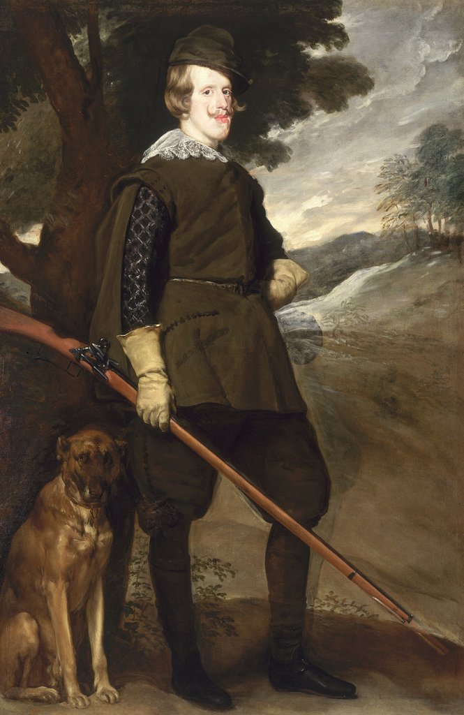 Detail of Philip IV King of Spain, 1632-36 by Diego Rodriguez de Silva y Velazquez