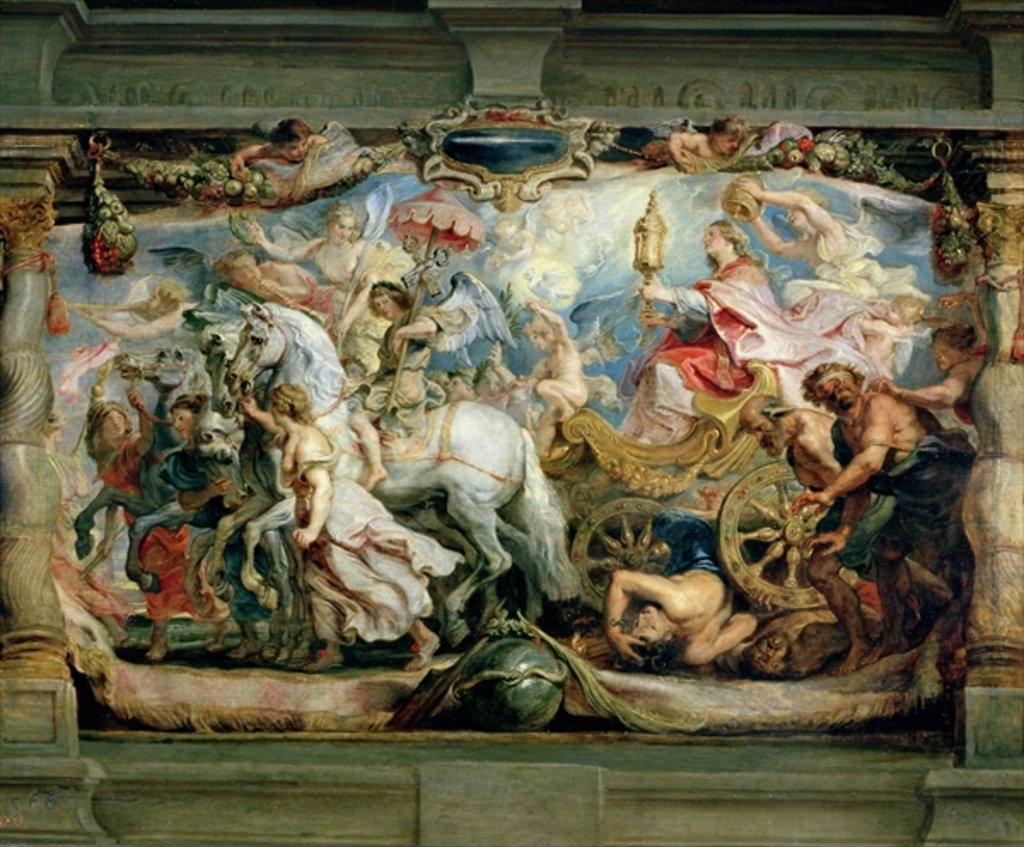 Detail of The Triumph of the Church over Fury, Hatred and Discord, before 1628 by Peter Paul Rubens