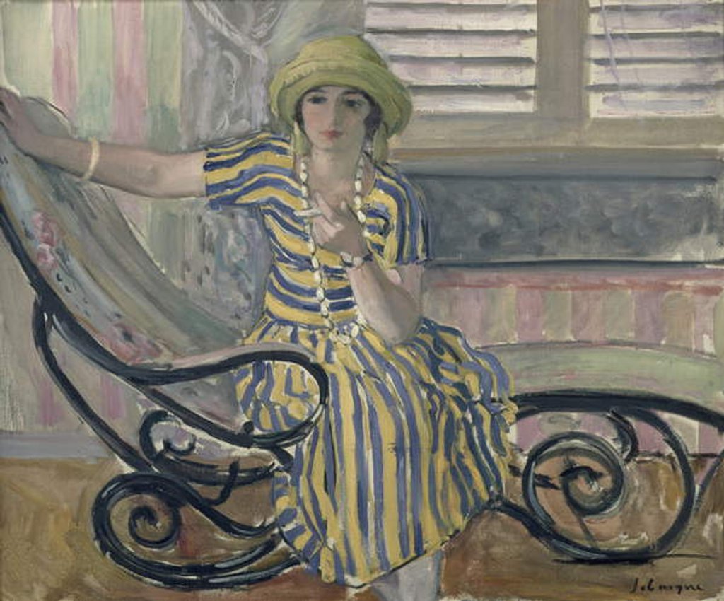 Detail of The Cigarette by Henri Lebasque
