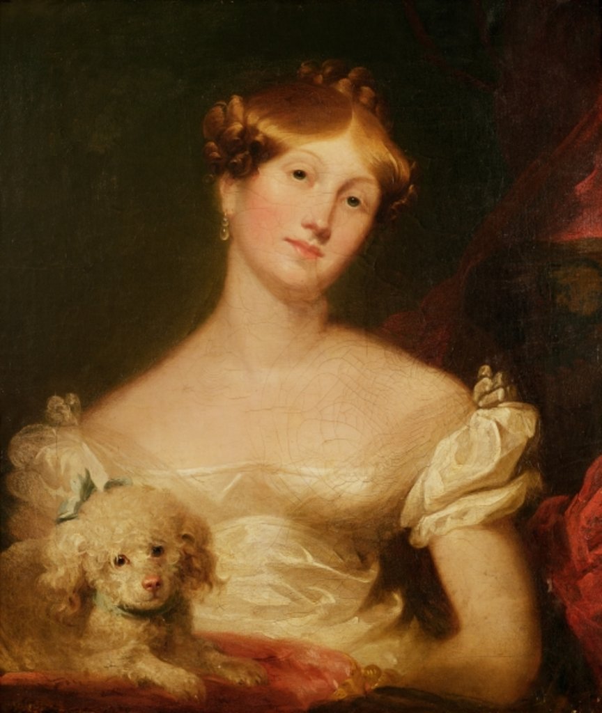 Detail of The Duchess of Sussex by Thomas Lawrence
