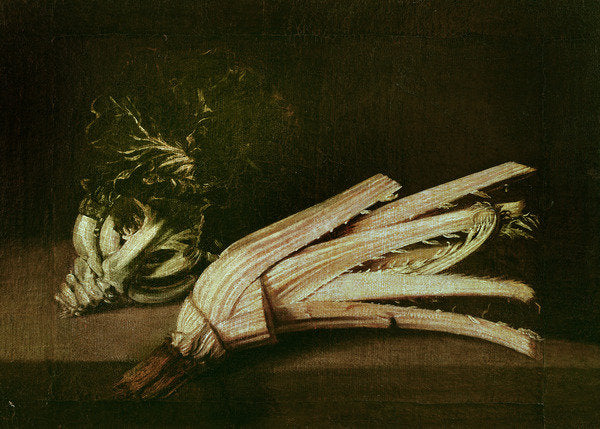Detail of Cardoon and Cabbage by Spanish School