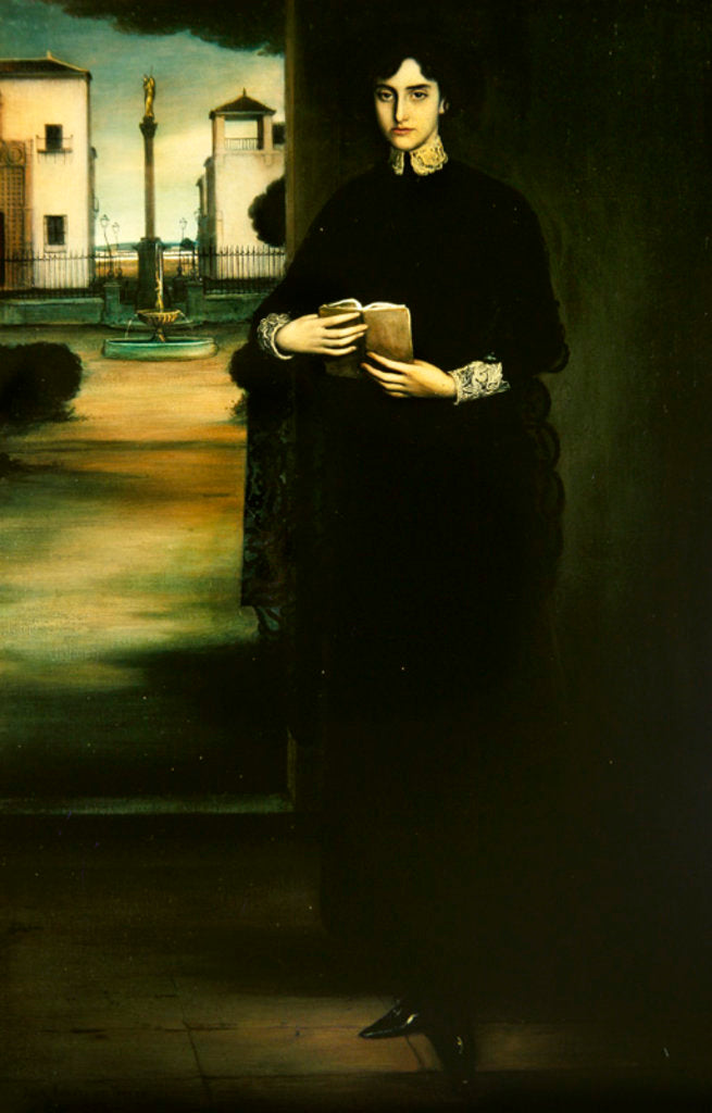 Detail of Flower of Holiness, 1910 by Julio Romero de Torres