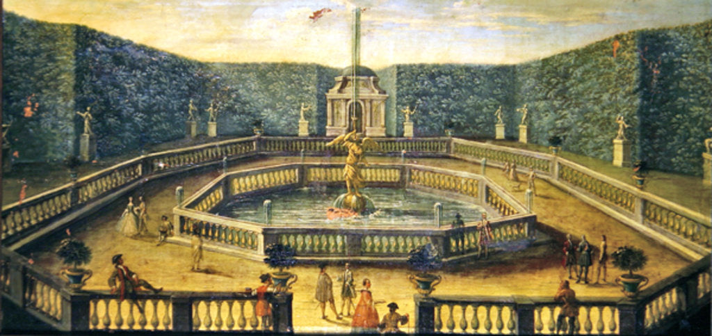 Detail of Grove of Fame, Versailles by French School