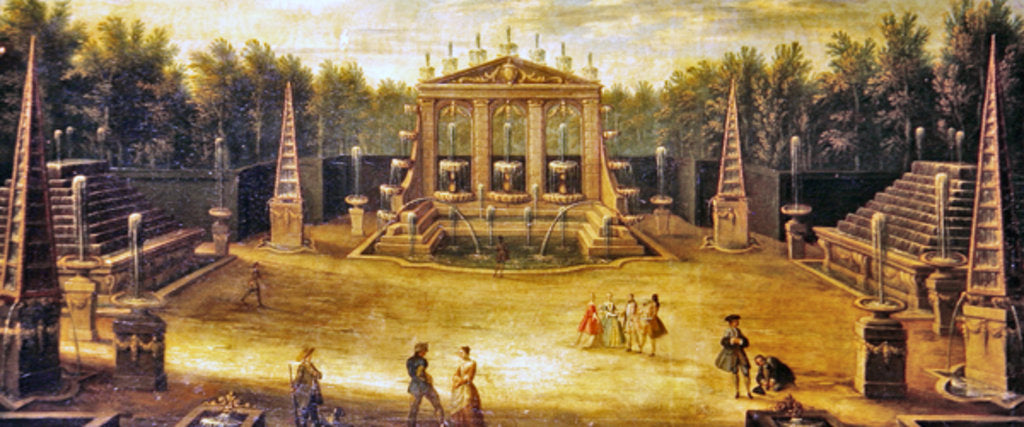 Detail of The Arc de Triomphe at Versailles by French School