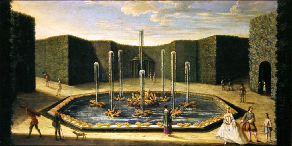 Detail of The Basin of Ceres at Versailles, early eighteenth century by French School