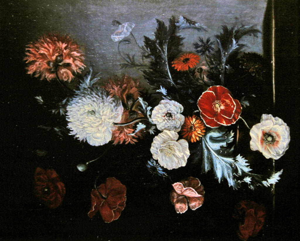 Detail of Bouquet of flowers, 1775 by Pierre Labatie