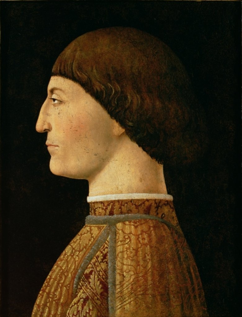 Detail of Sigismondo Malatesta by Piero della Francesca