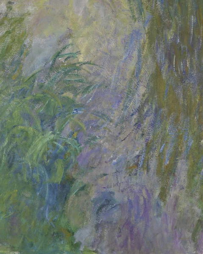 Detail of Waterlilies by Claude Monet