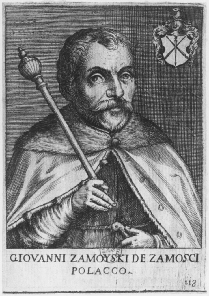 Detail of Jan Zamoyski by Italian School